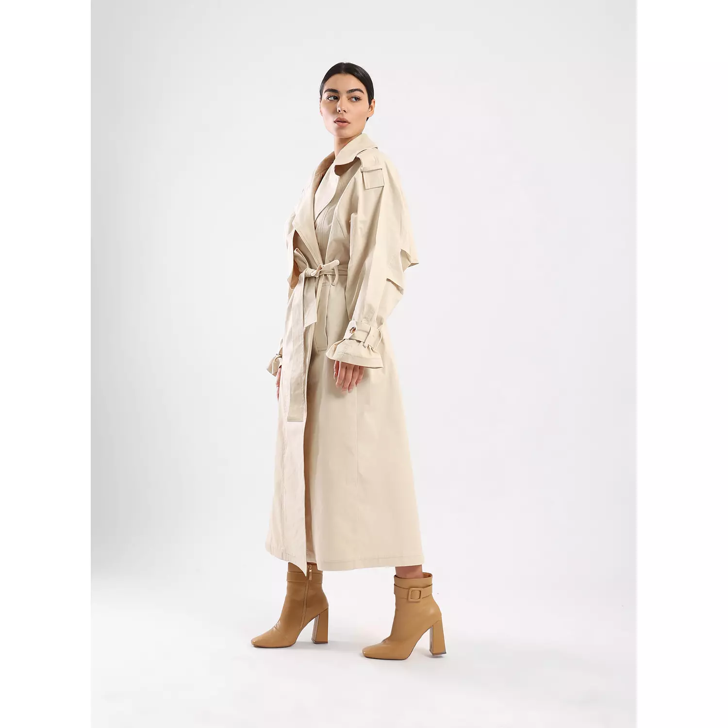 The gabardine SOPHIA trench coat  1