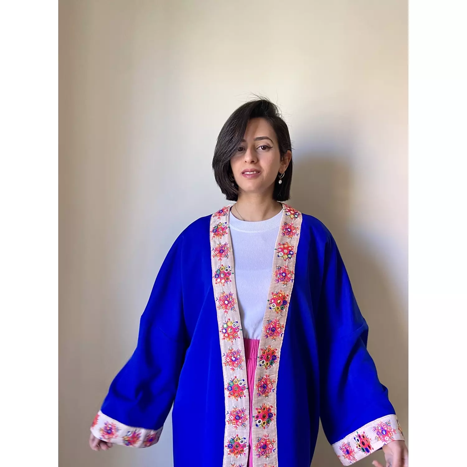 Royal Blue Kimono 7