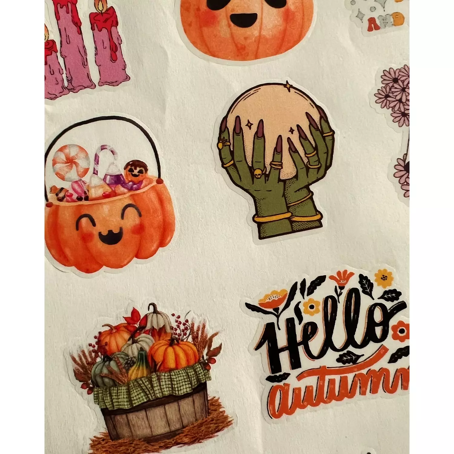 Limited Edition | Halloween & Autumn Stickers Pack 4