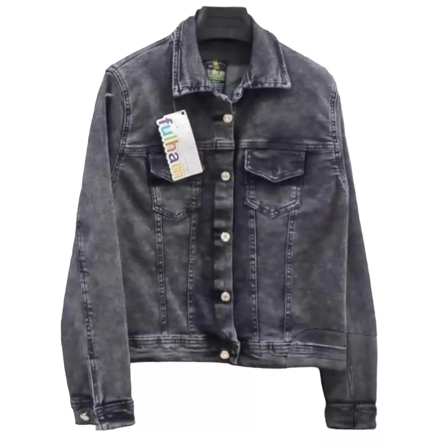 Grey Jeans Jacket hover image