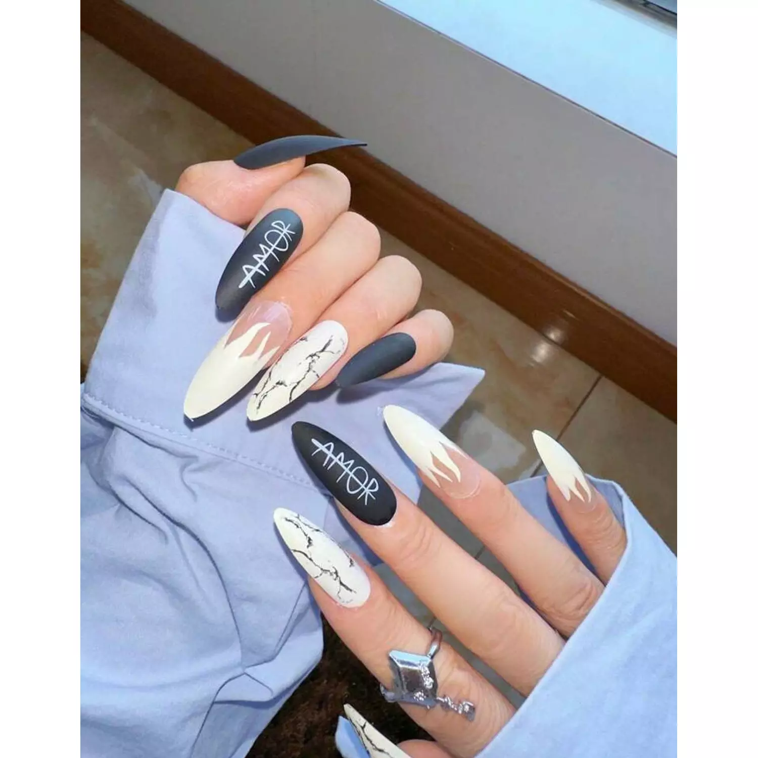 Shein Nails Pack - 24 PCs  13