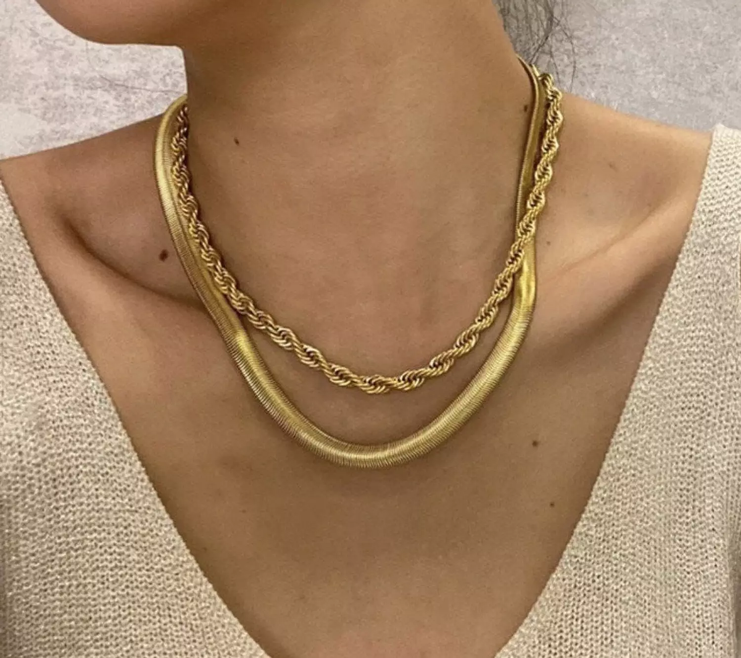 Thick Rope Necklace hover image