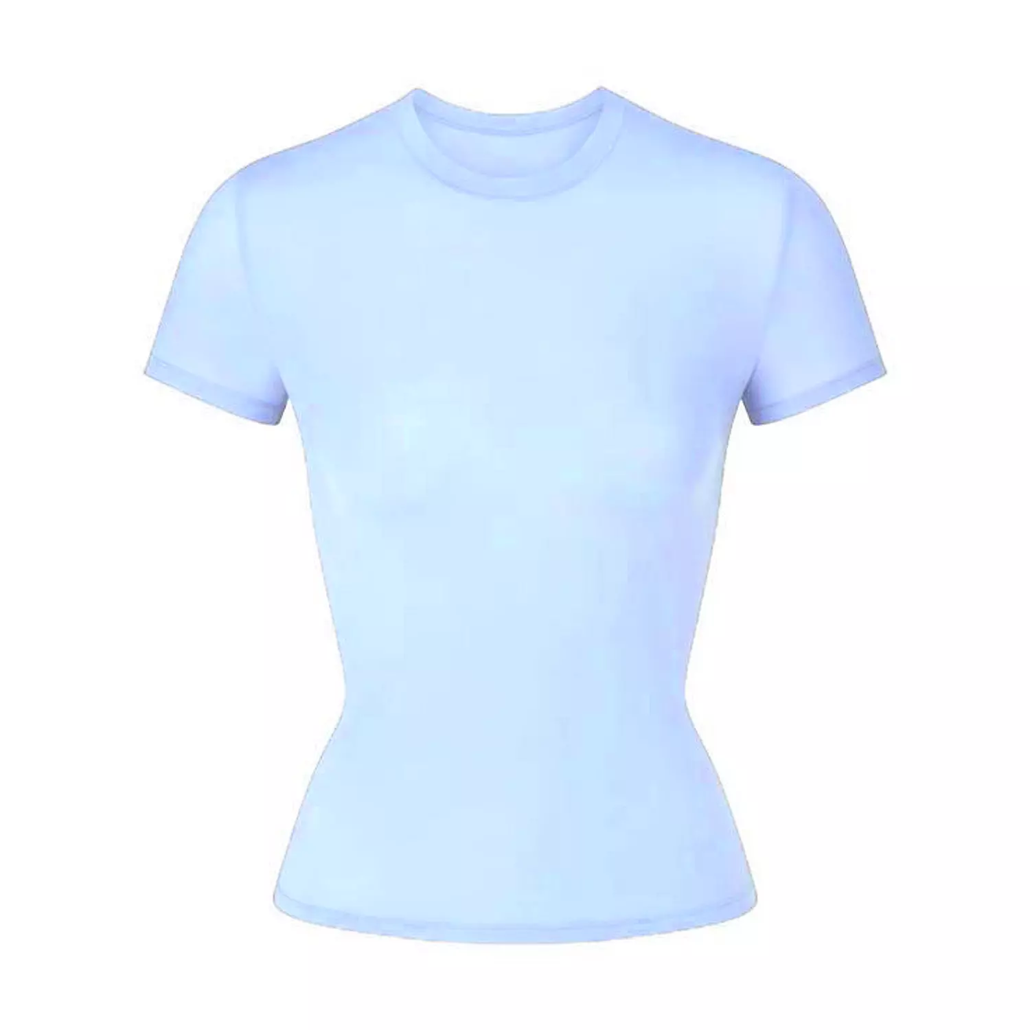 Baby Blue Basic Top  hover image