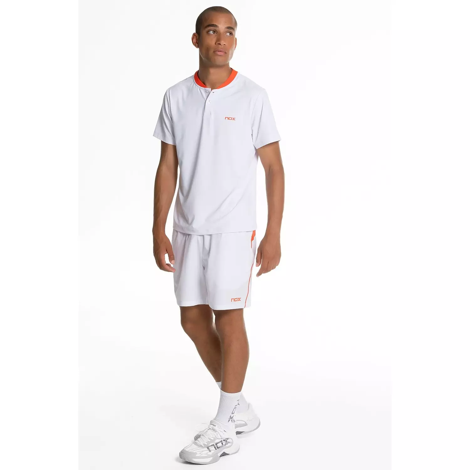 Nox Padel Shorts TEAM - White 3