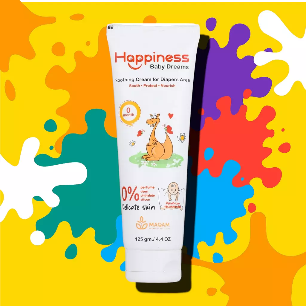 Happiness Cream for Diaper Rash - 125 gm