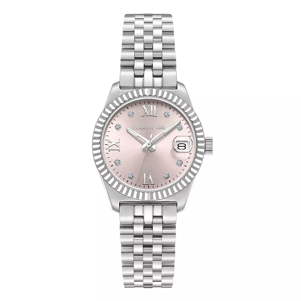 Cerruti 1881 Women's 31 MM Silver Analog Stainless Steel Watch | CIWLH0051502