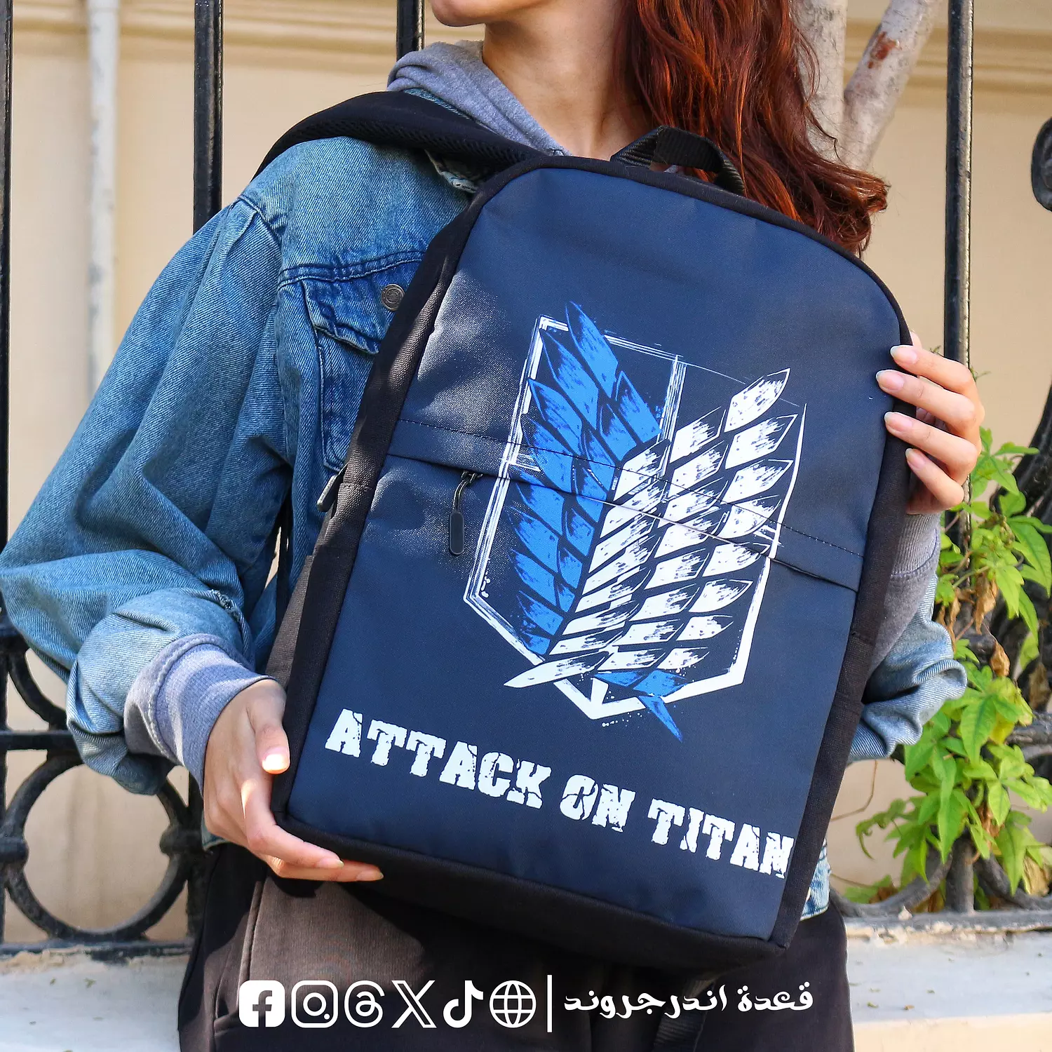 Attack On Titan - AOT Backpack 🎒   hover image