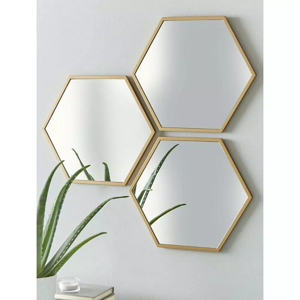 Wall Mirrors - 3 Pieces - SINCORAD15