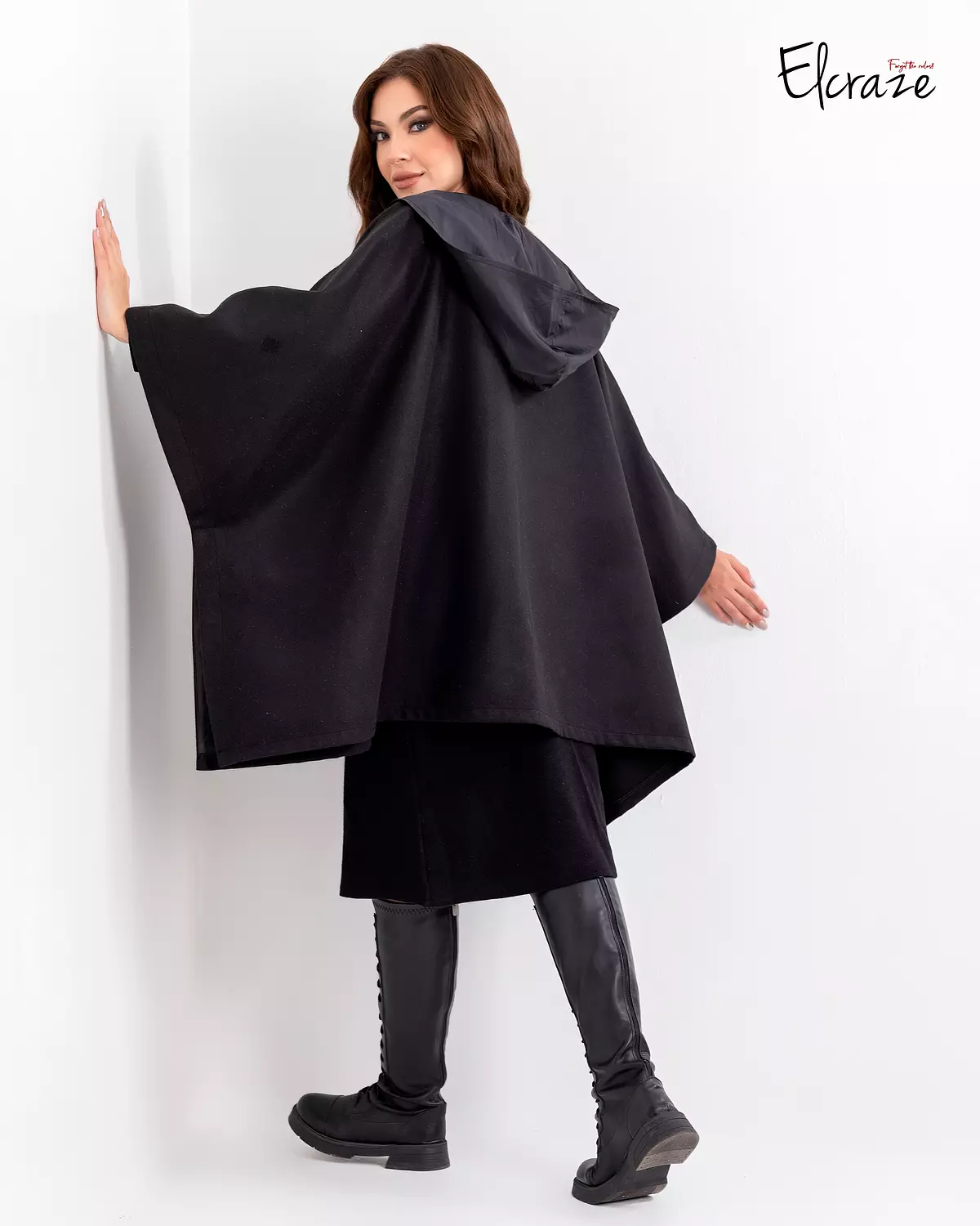  black women poncho  4