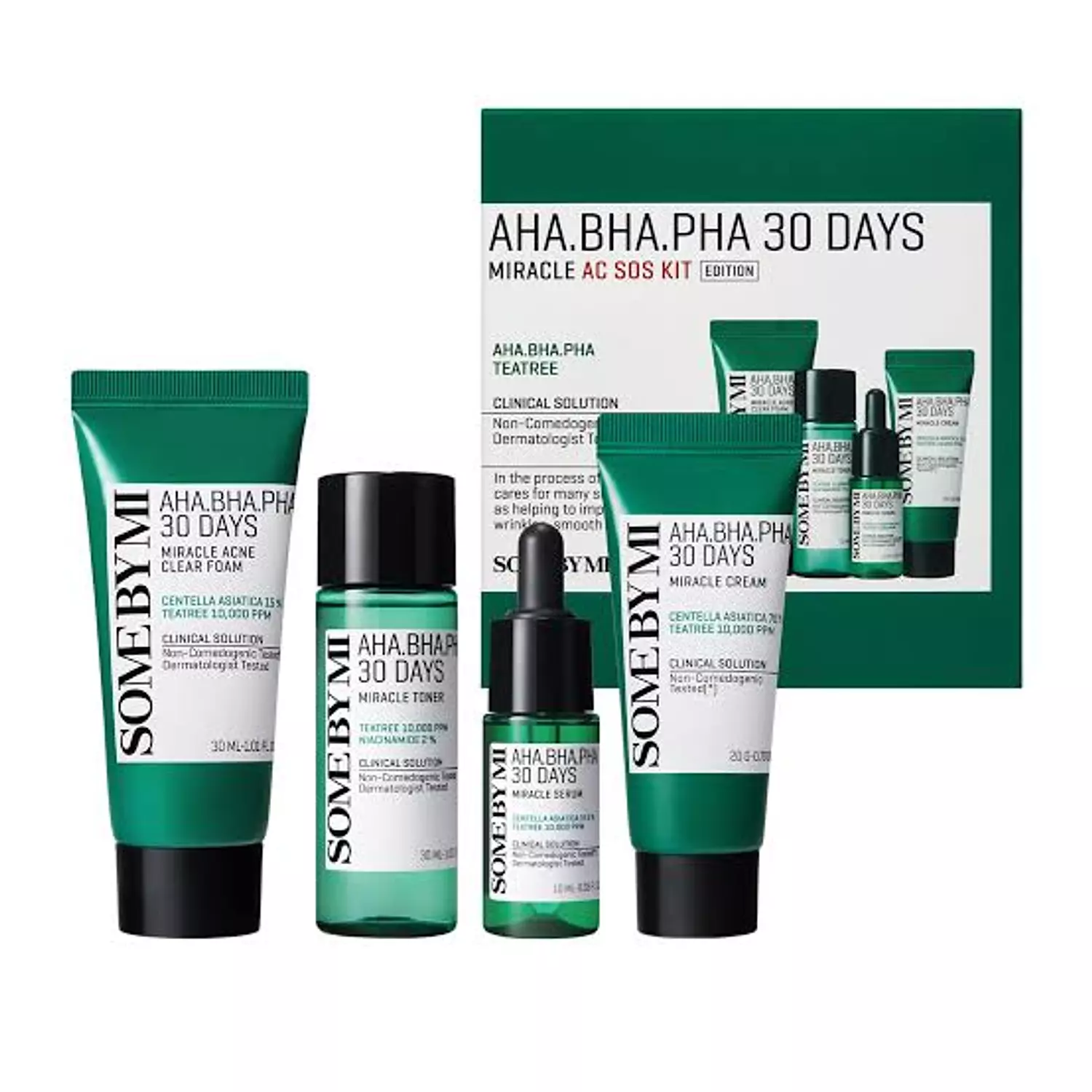 SOME BY MI - AHA, BHA, PHA 30 Days Miracle AC SOS Kit hover image