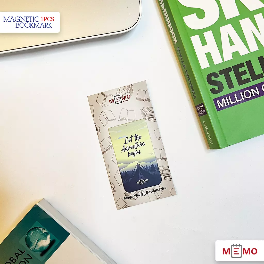 Memo Magnetic Bookmark “Adventure”2 (1 pcs)