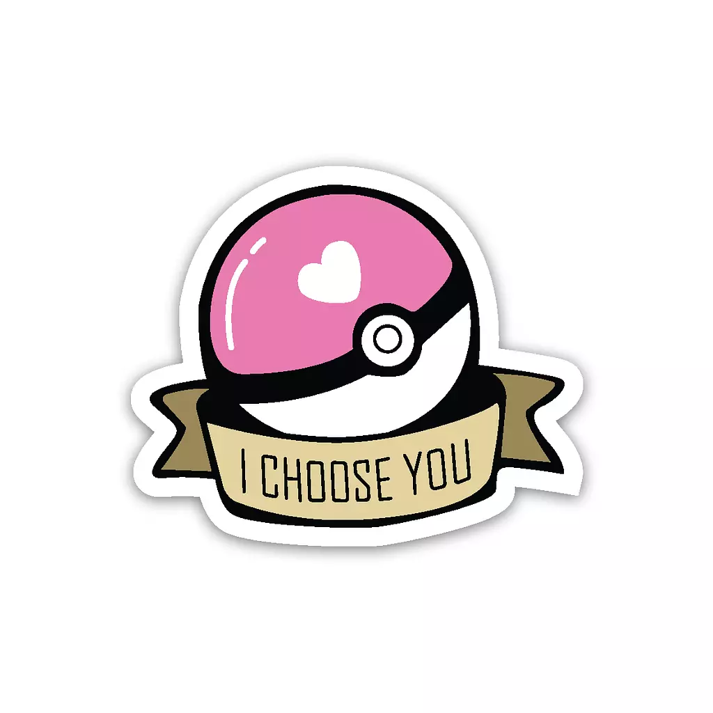 I choose you - Pokemon Cartoon 