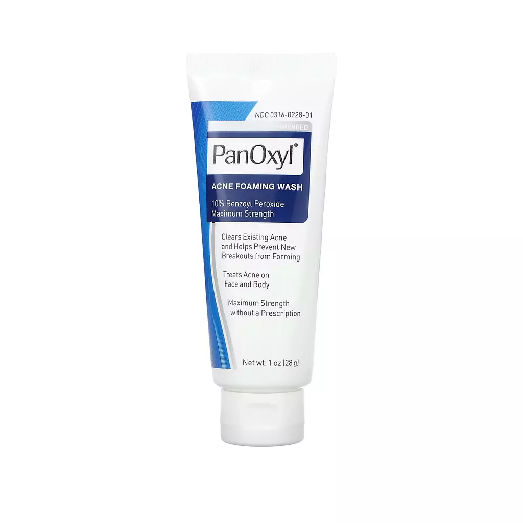 Panoxyl Acne foaming wash 10% Benzoyl Peroxide 28 g