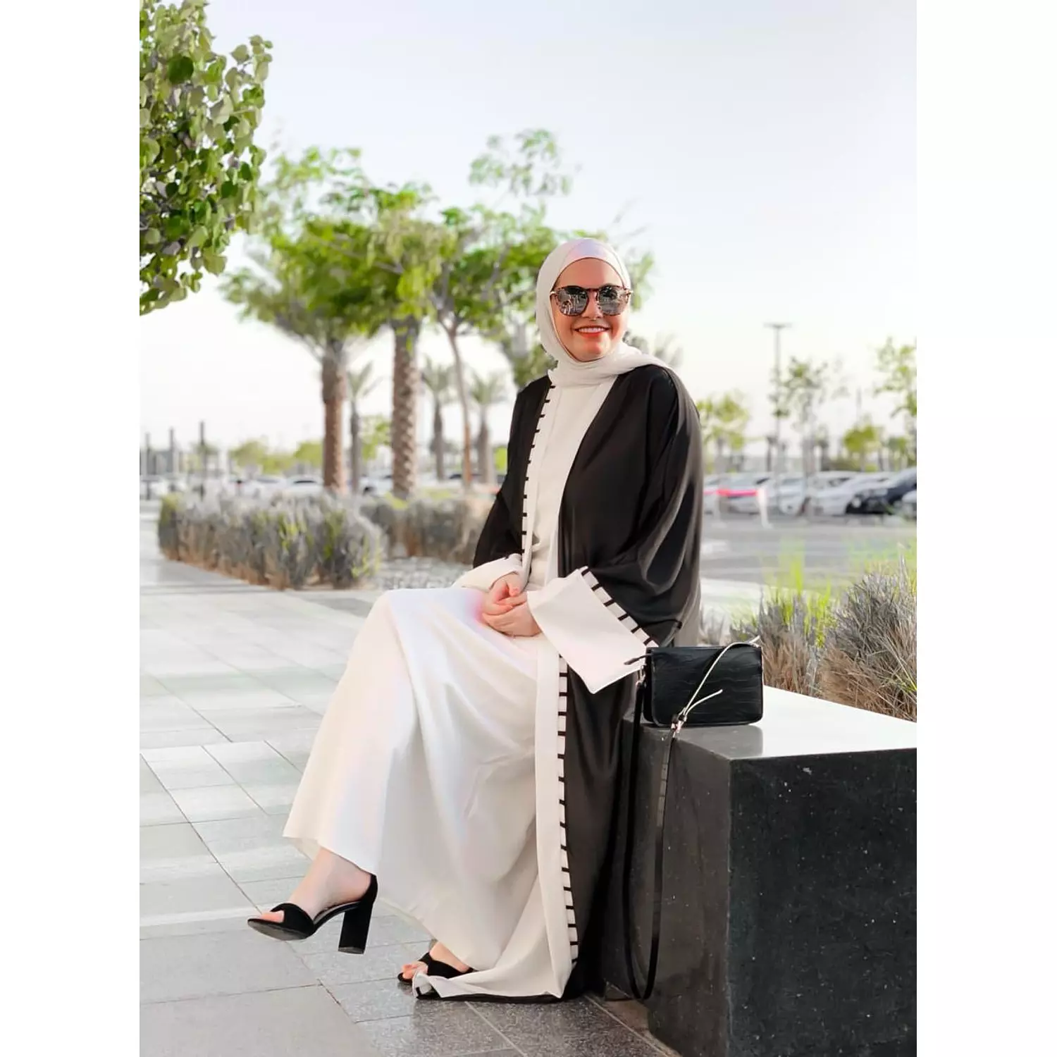 Double layer Abaya 2