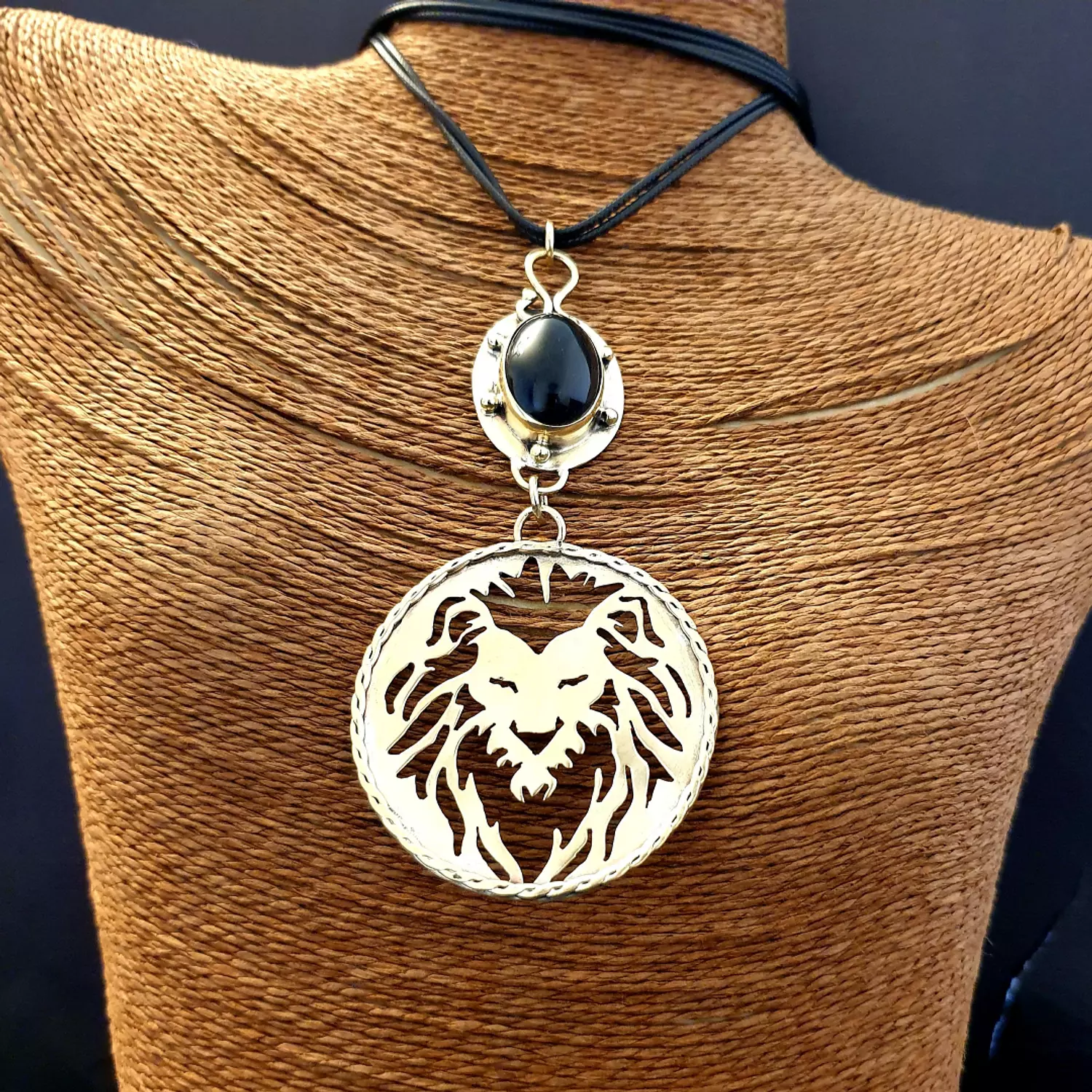 Lion pendant hover image