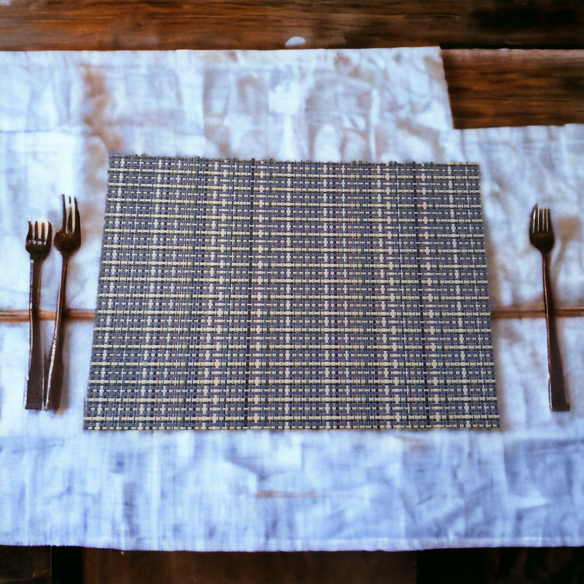 Weaved Natural Straw Place Mat