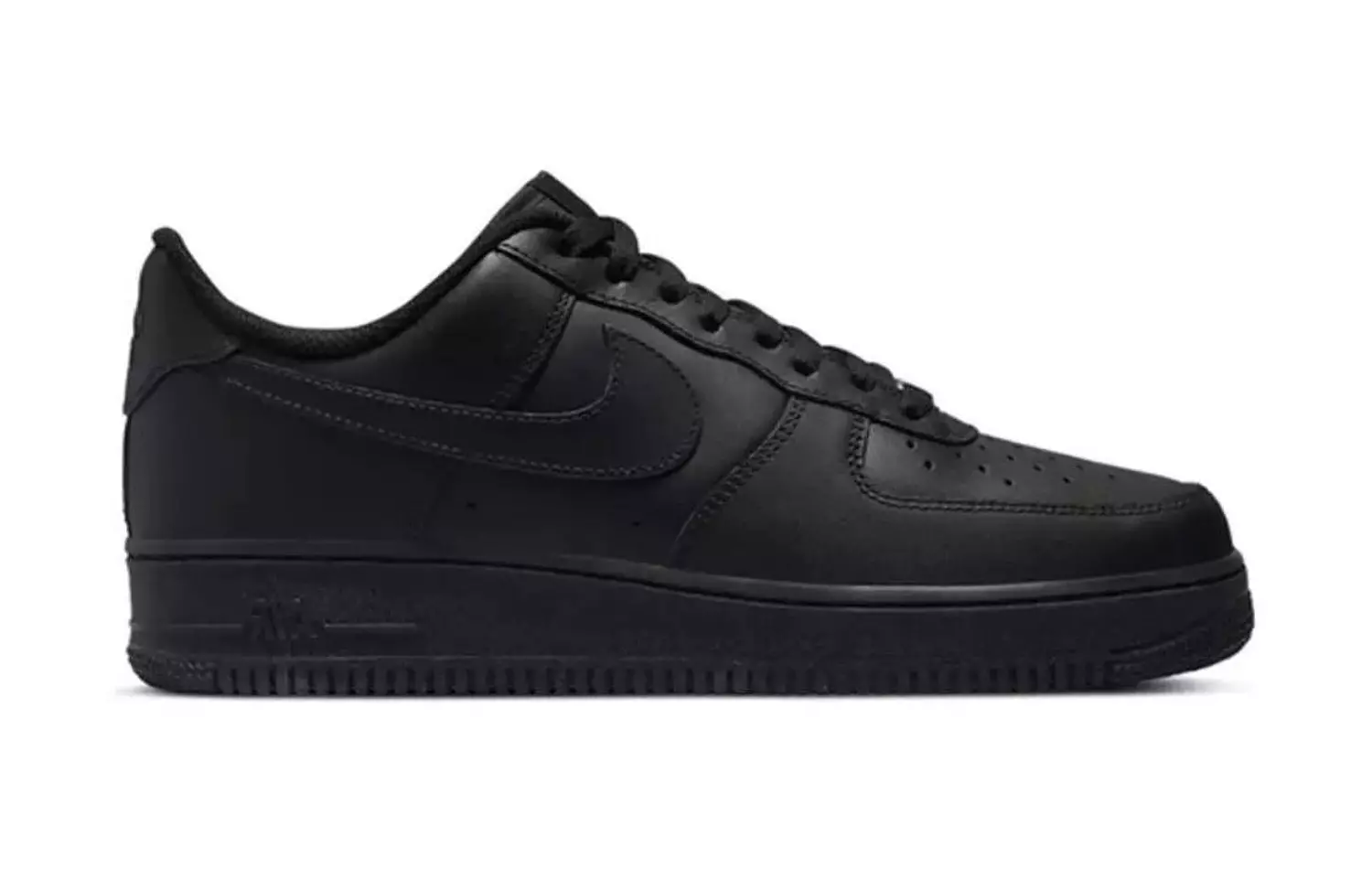 Nike Air Force 1 '07 black women 1