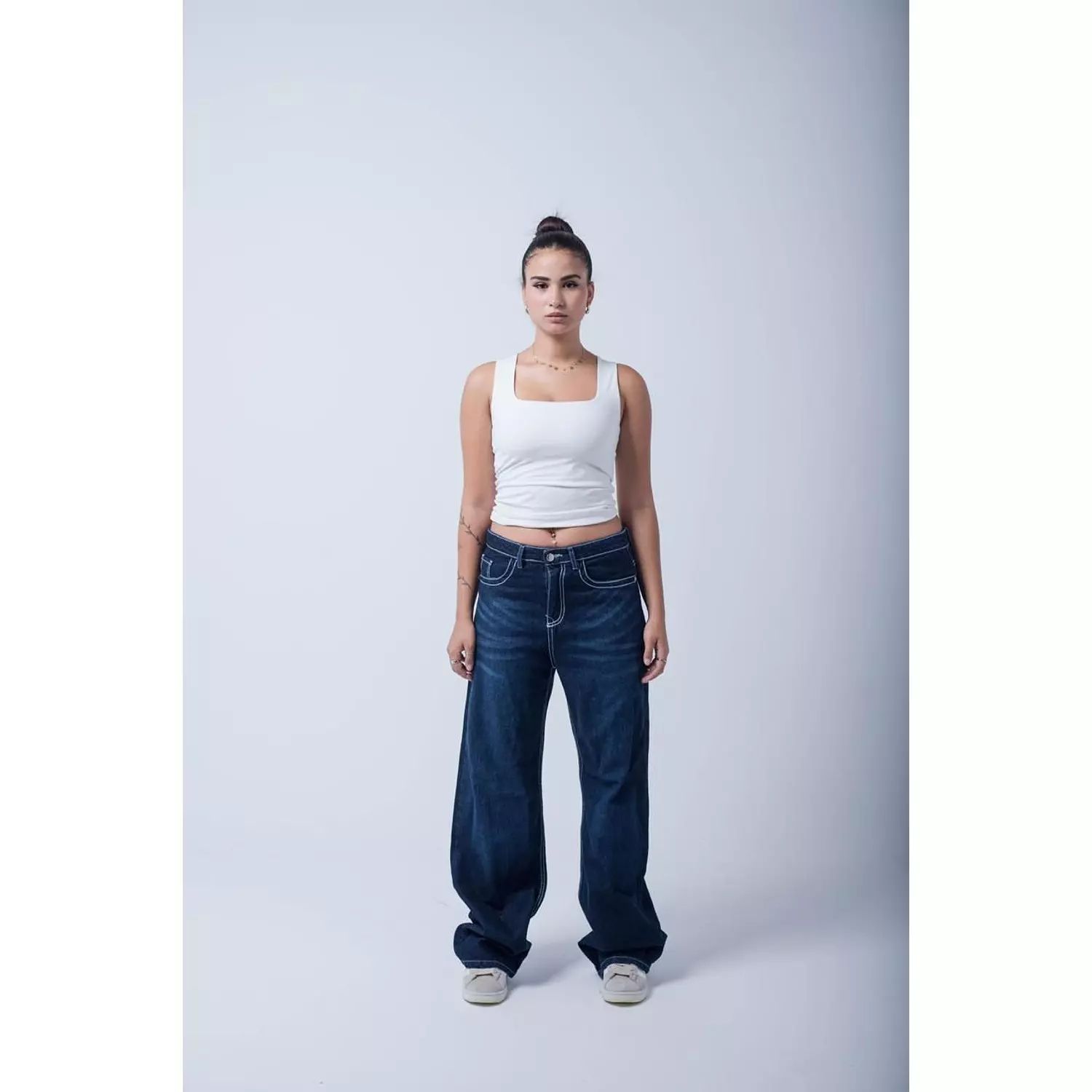 Navy Jeans hover image